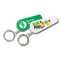 Key Tag With Whistle & Light